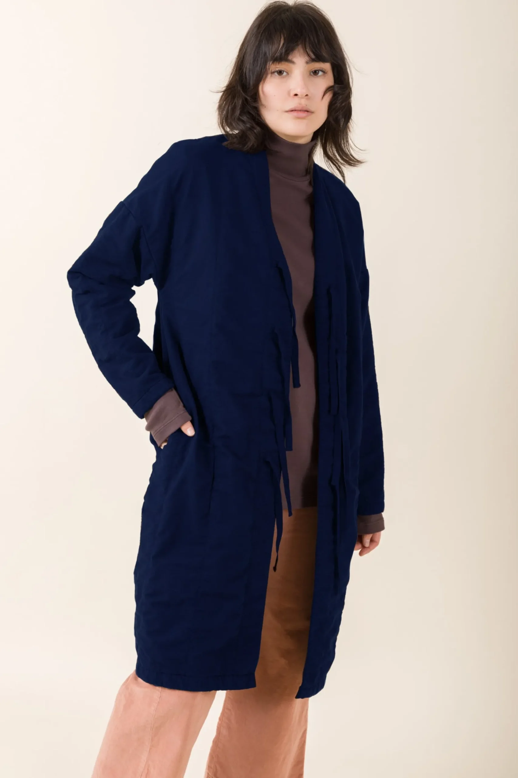 Bedroll Coat in Midnight