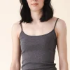 cami - organic cotton in gray heather