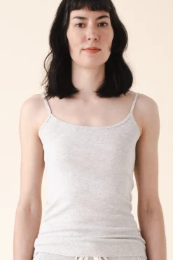 cami - organic cotton in heather