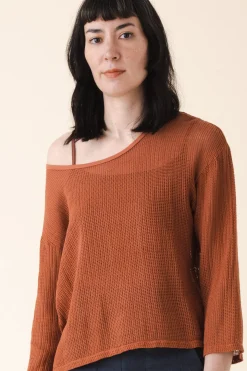 cami - organic cotton in teak