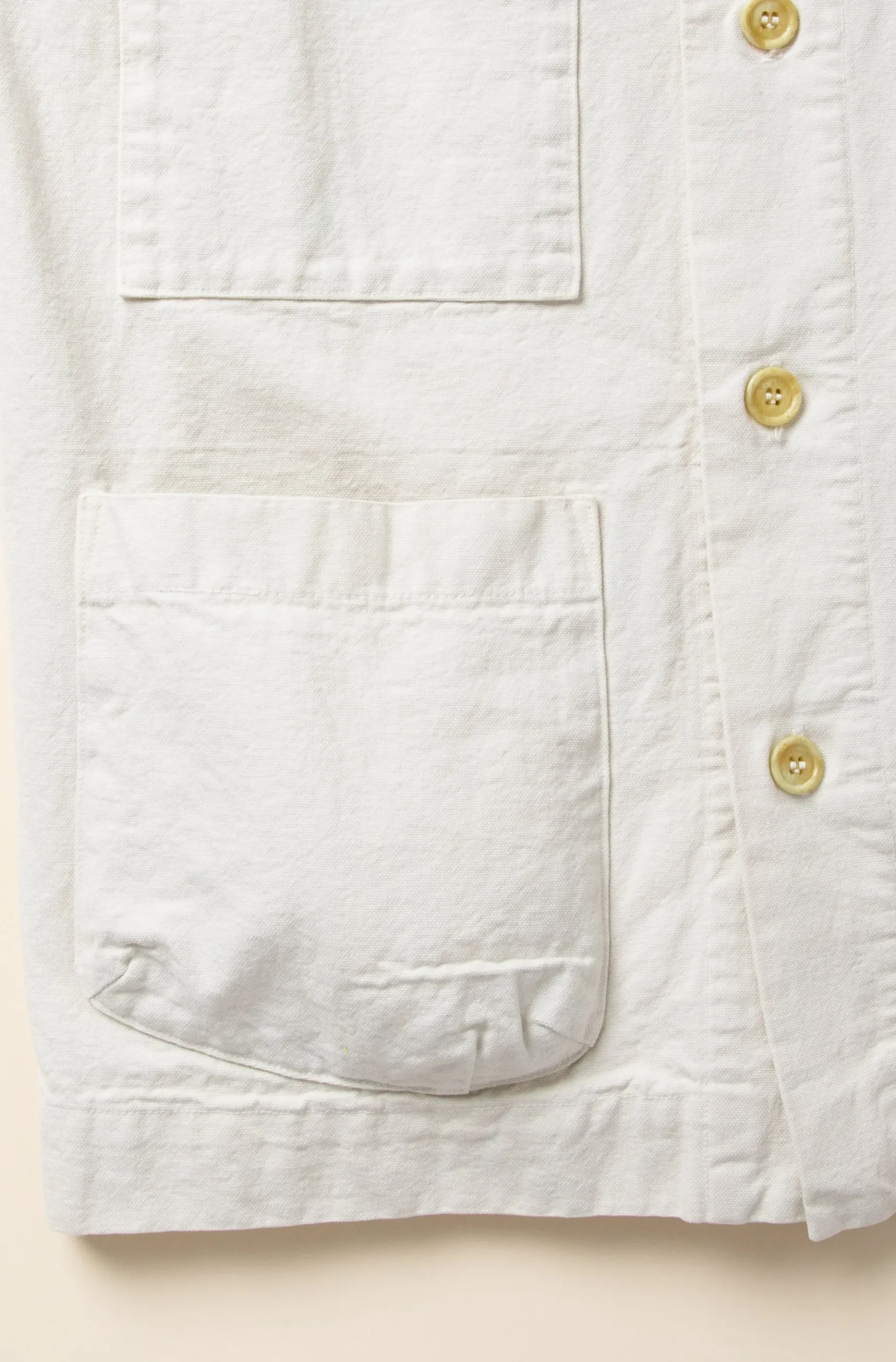 Canvas Task Jacket in Oyster
