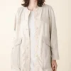 Canvas Touring Jacket in Oyster