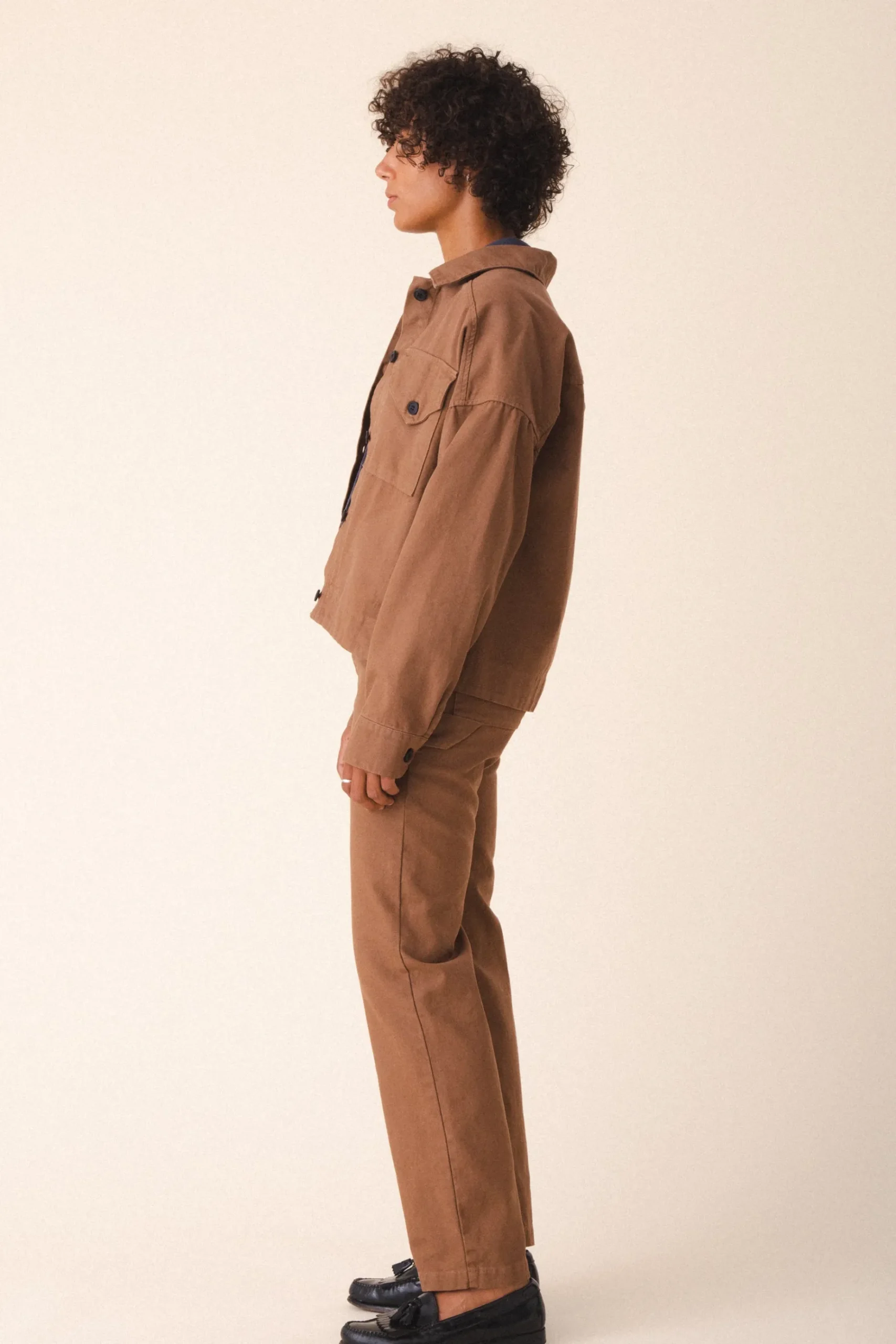 Canvas Utility Jacket in Carpenter