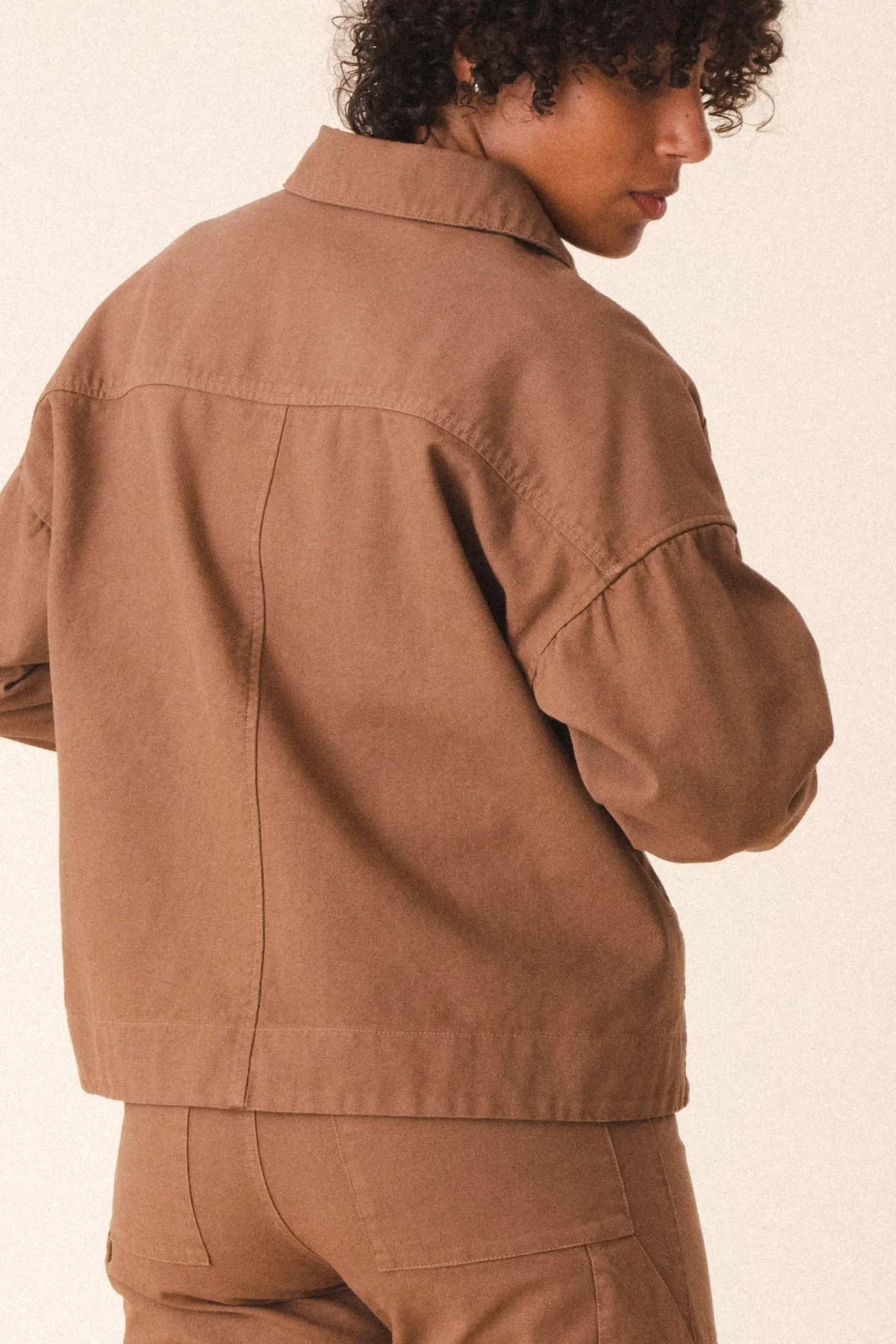 Canvas Utility Jacket in Carpenter