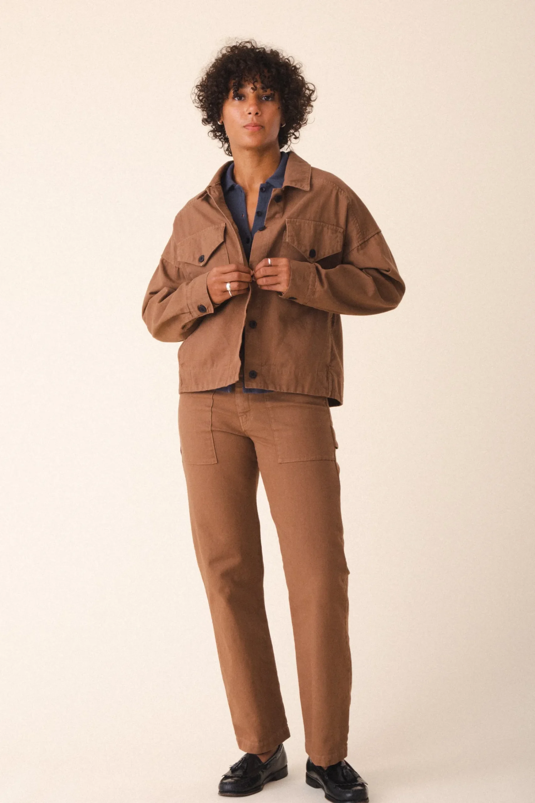 Canvas Utility Pant in Carpenter