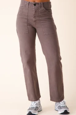 Canvas Utility Pant in Dior Gray