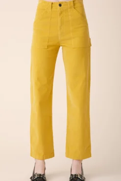 Carpenter Cords in Green Tea