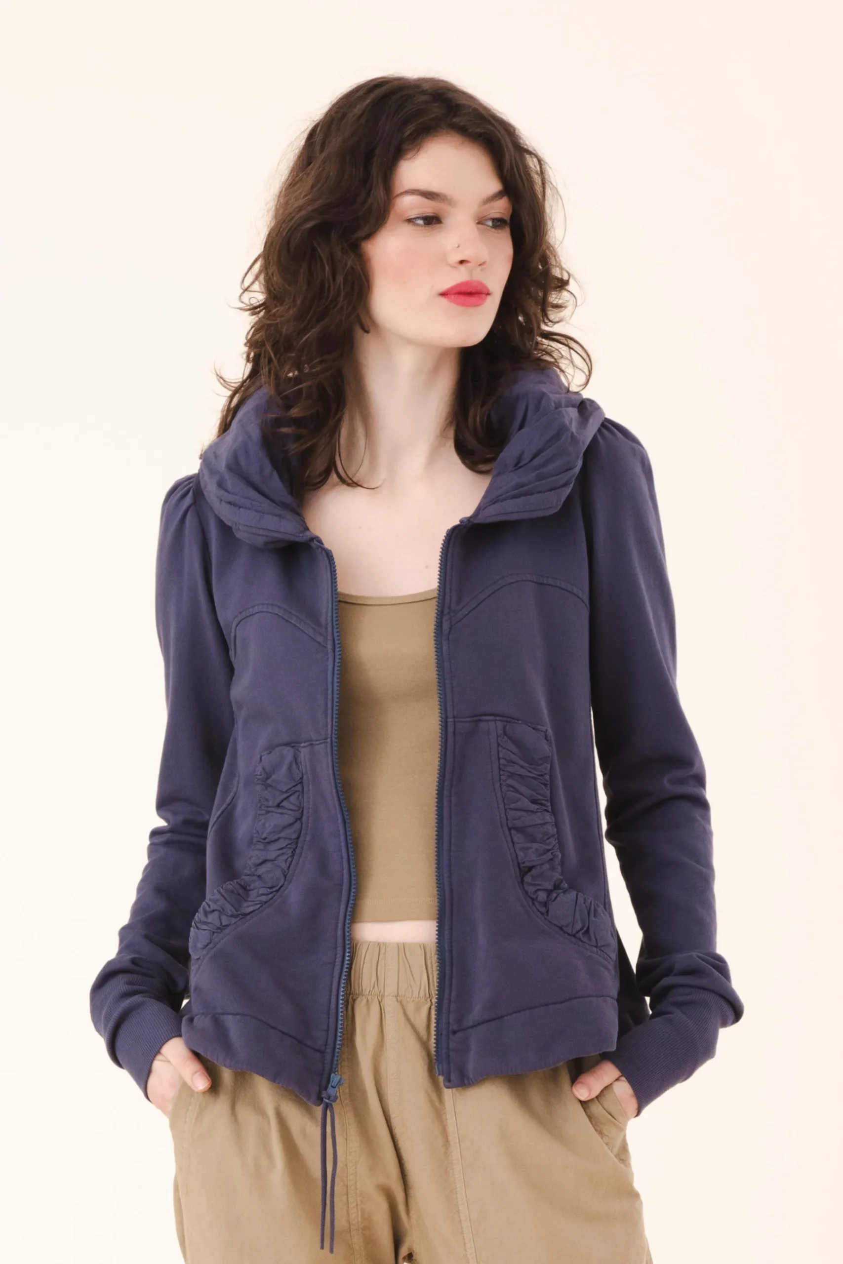 Cloak Hoodie in Atlantic