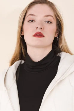 Cord Hover Coat in Oyster