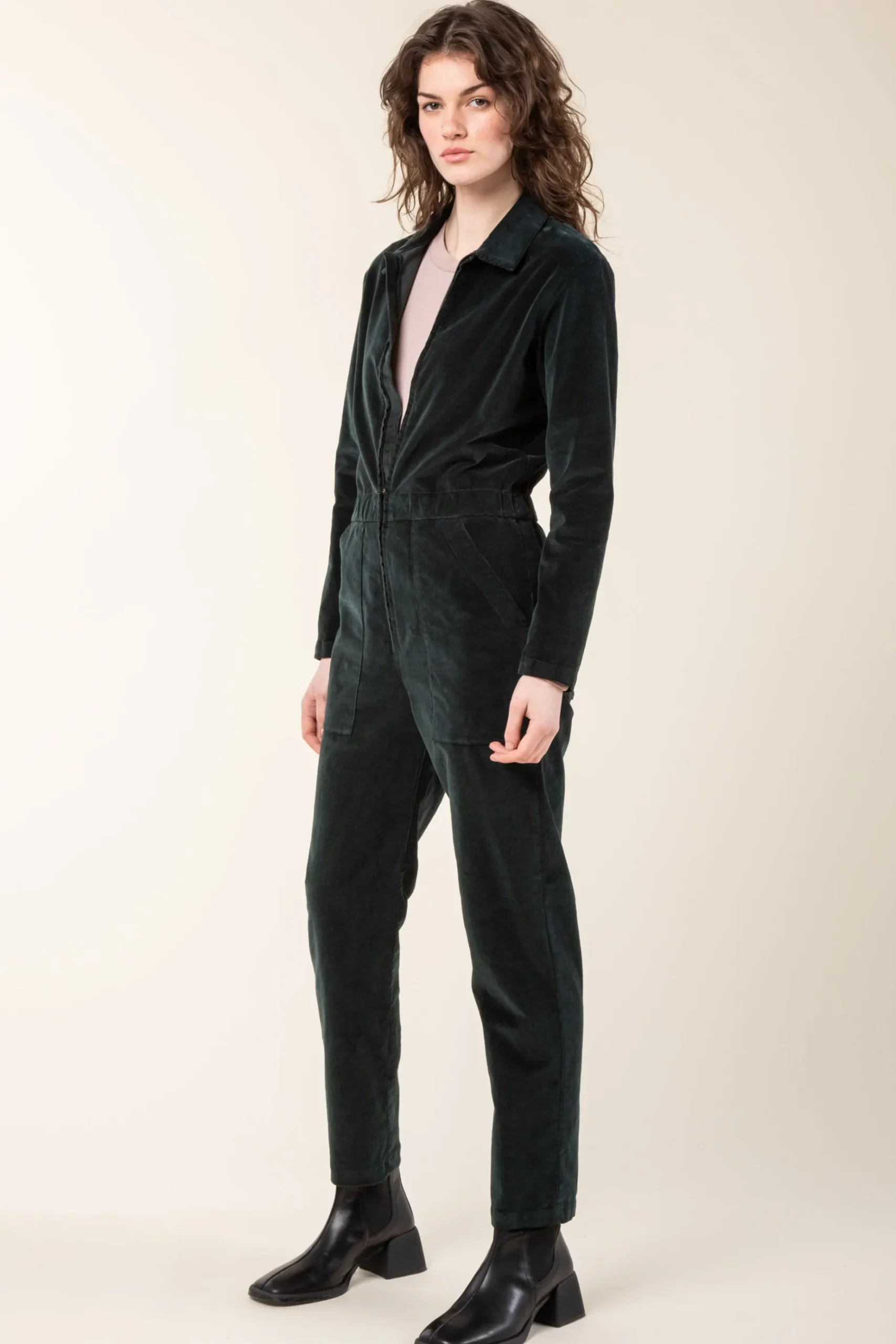 Corduroy Boilersuit in Galaxy