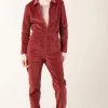 Corduroy Boilersuit in Oxblood