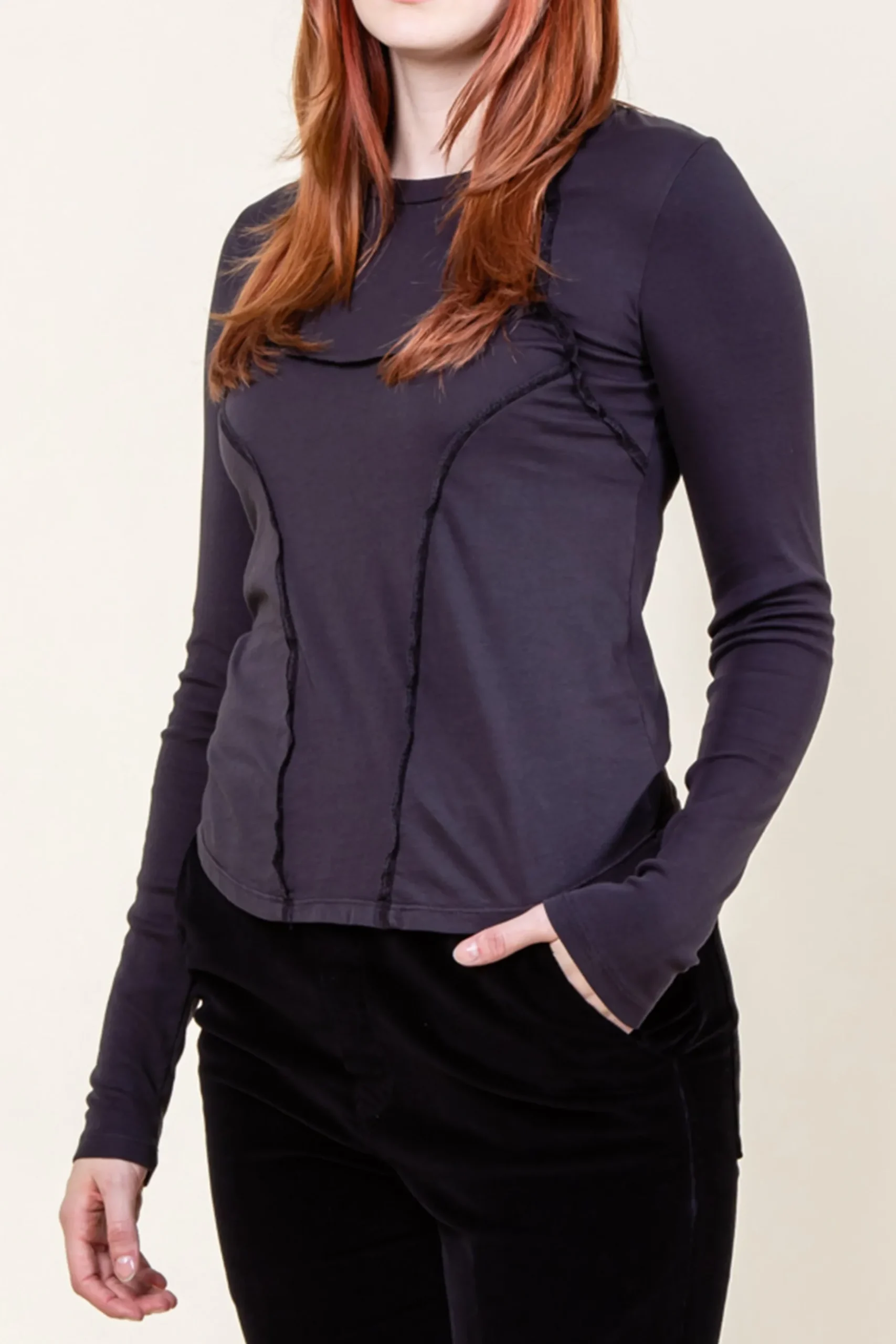 Corset Tee in Tunnel