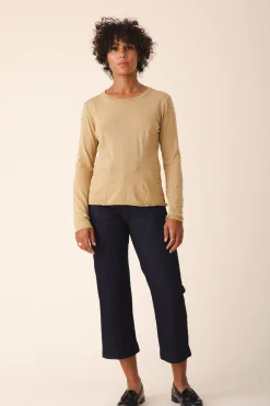 Dressmaker Tee in Quarry