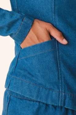 Dune Jacket in Toughskin Blue