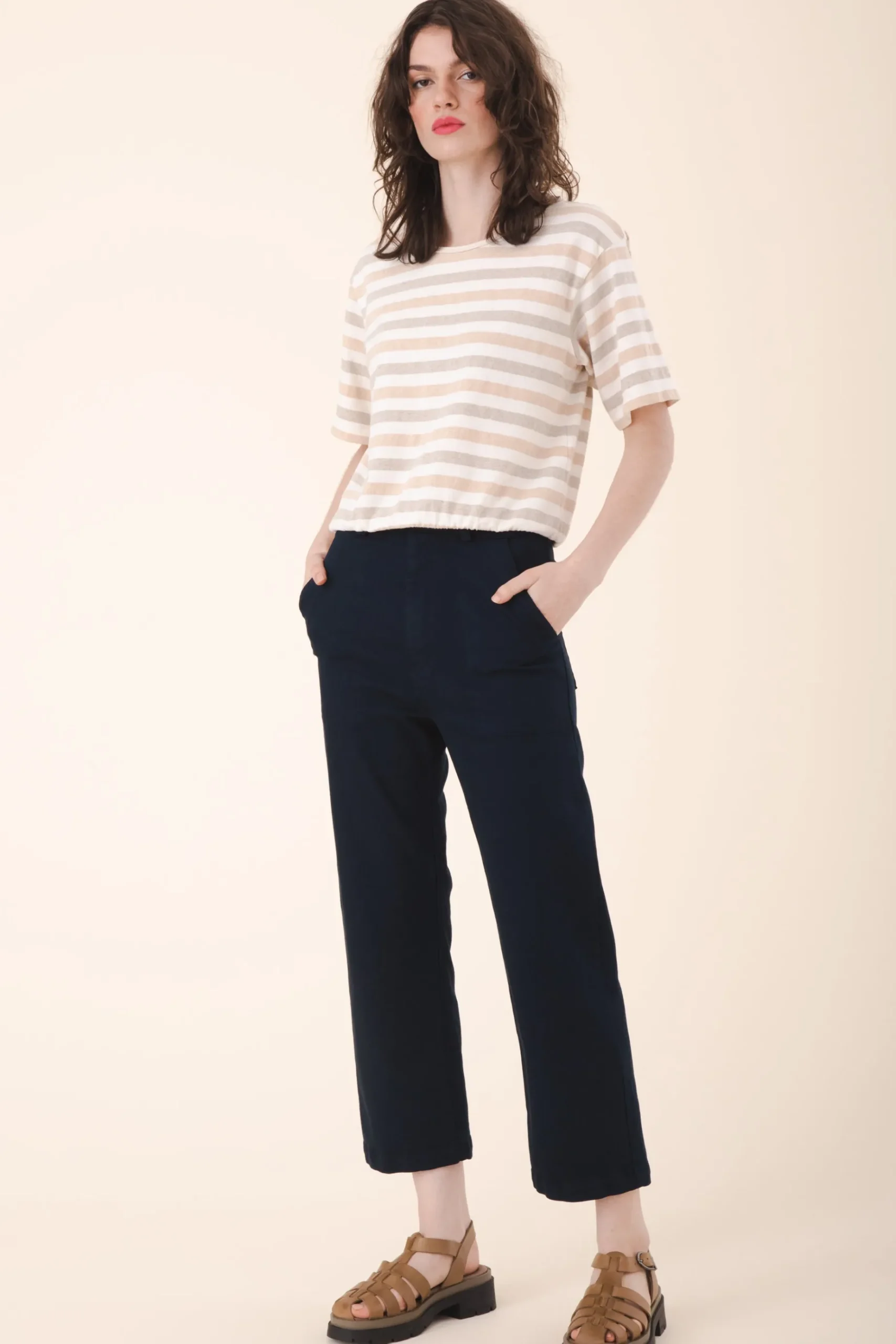 Elastic Softie in Candie Stripe