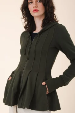 Fan Hoodie in Moss