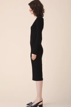 Florentine Dress in Black