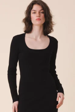 Florentine Dress in Black