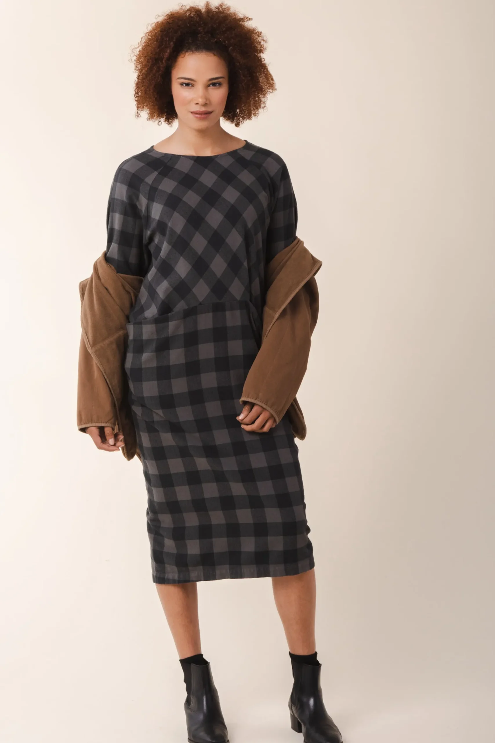 Fusion Dress in Graphite