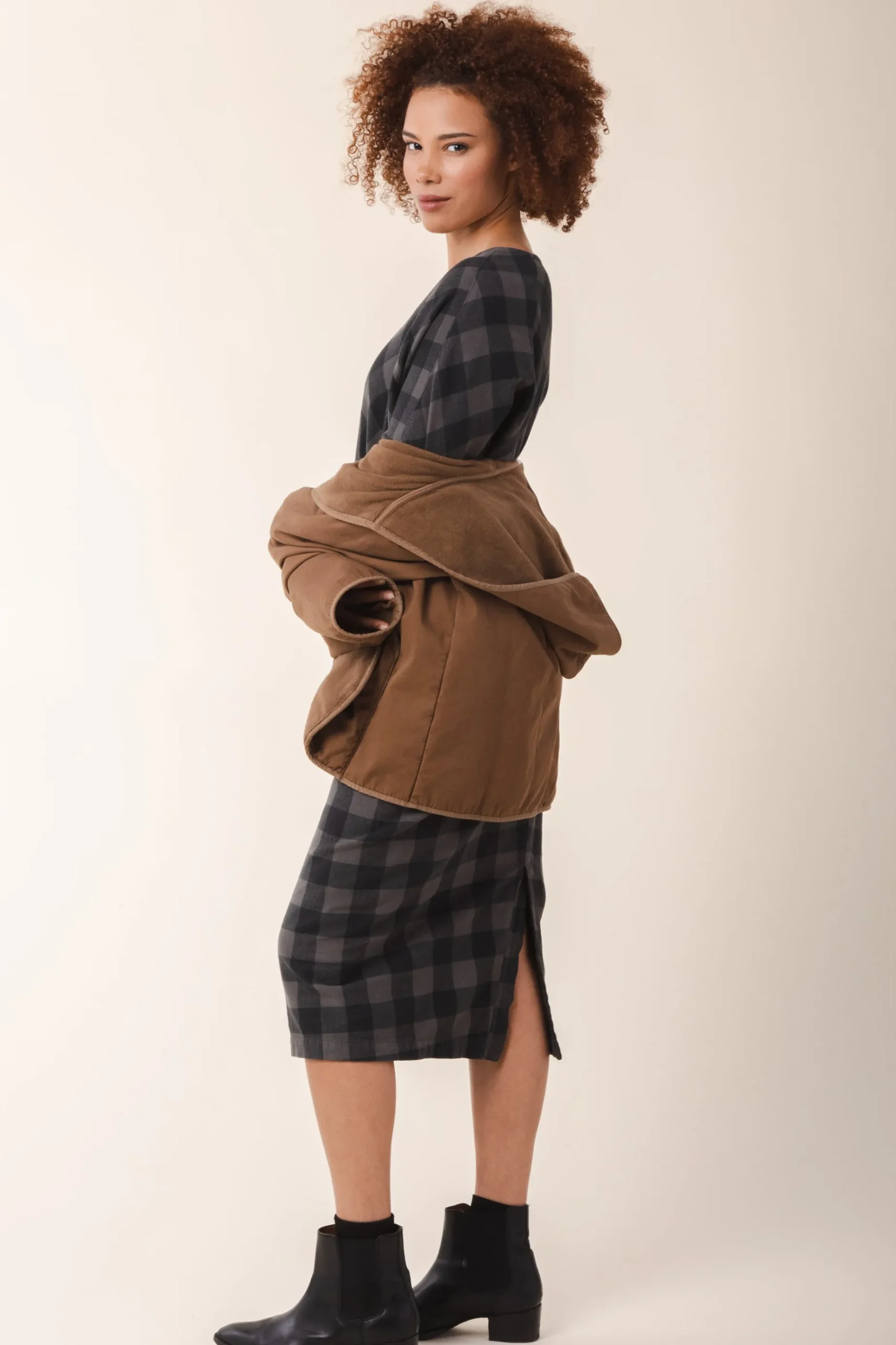 Fusion Dress in Graphite