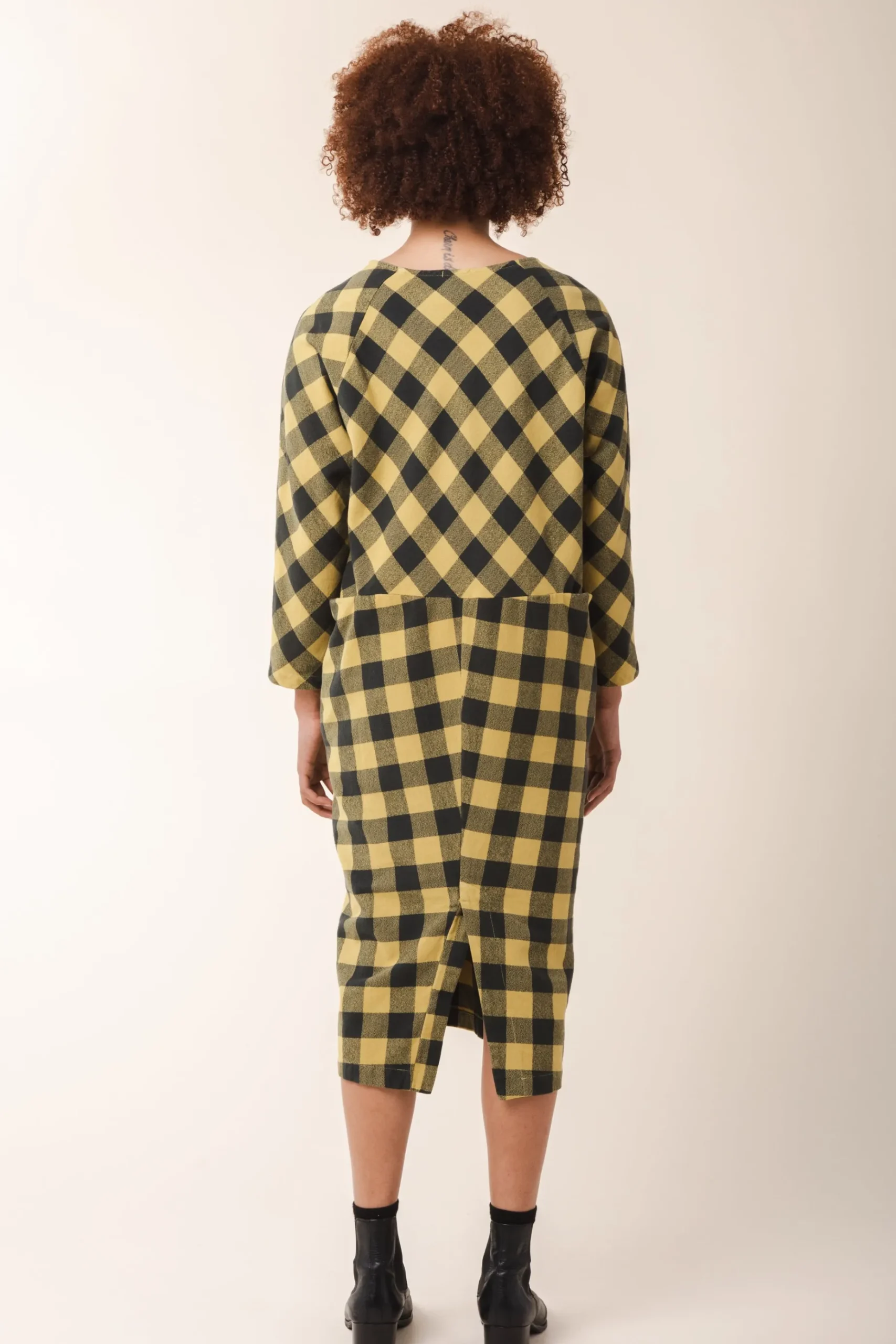 Fusion Dress in Green Tea