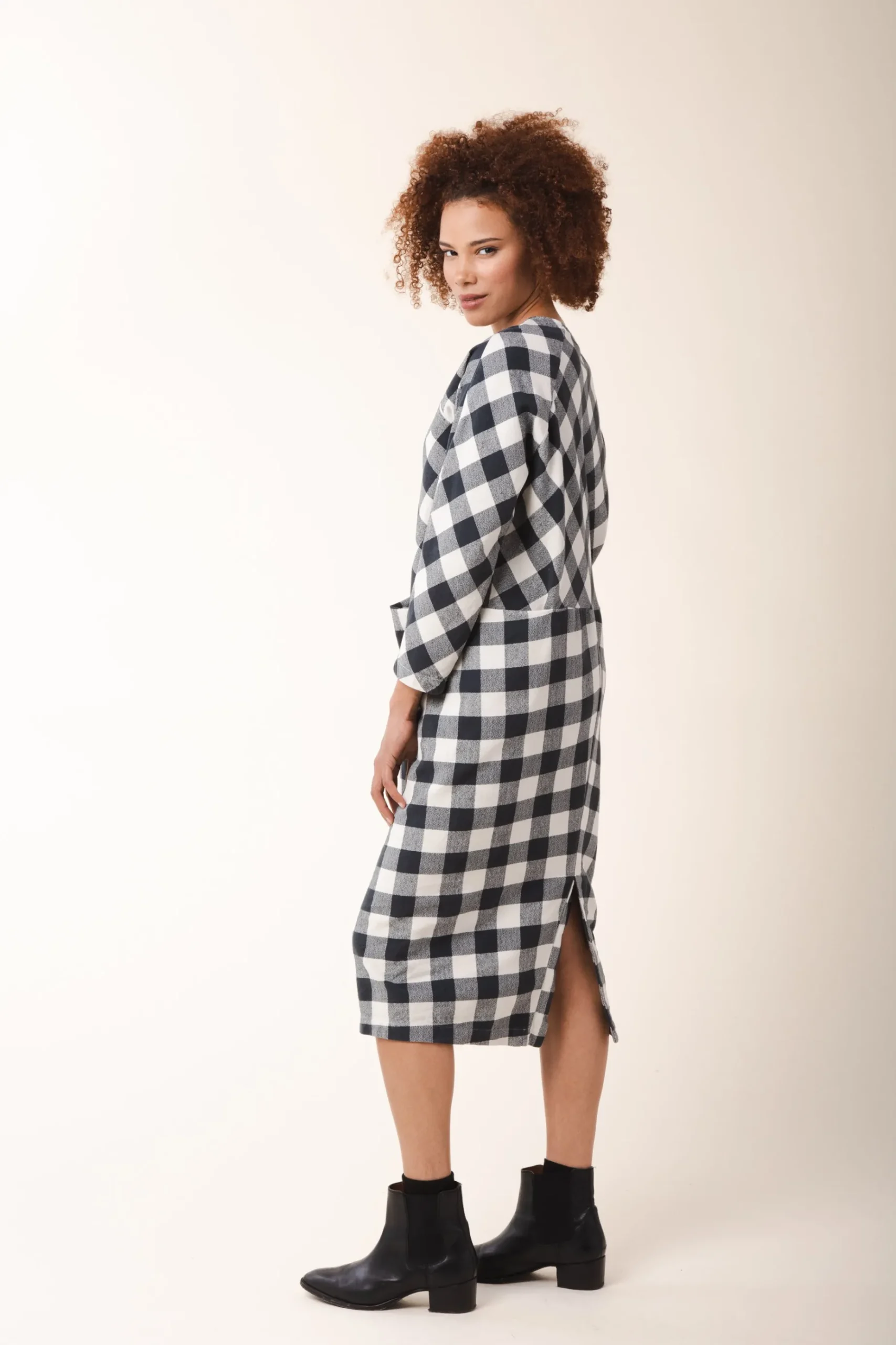 Fusion Dress in Oyster
