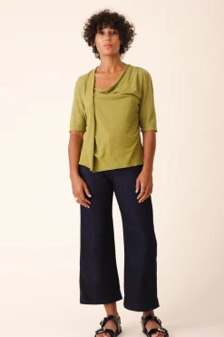 Grès Tee in Fern