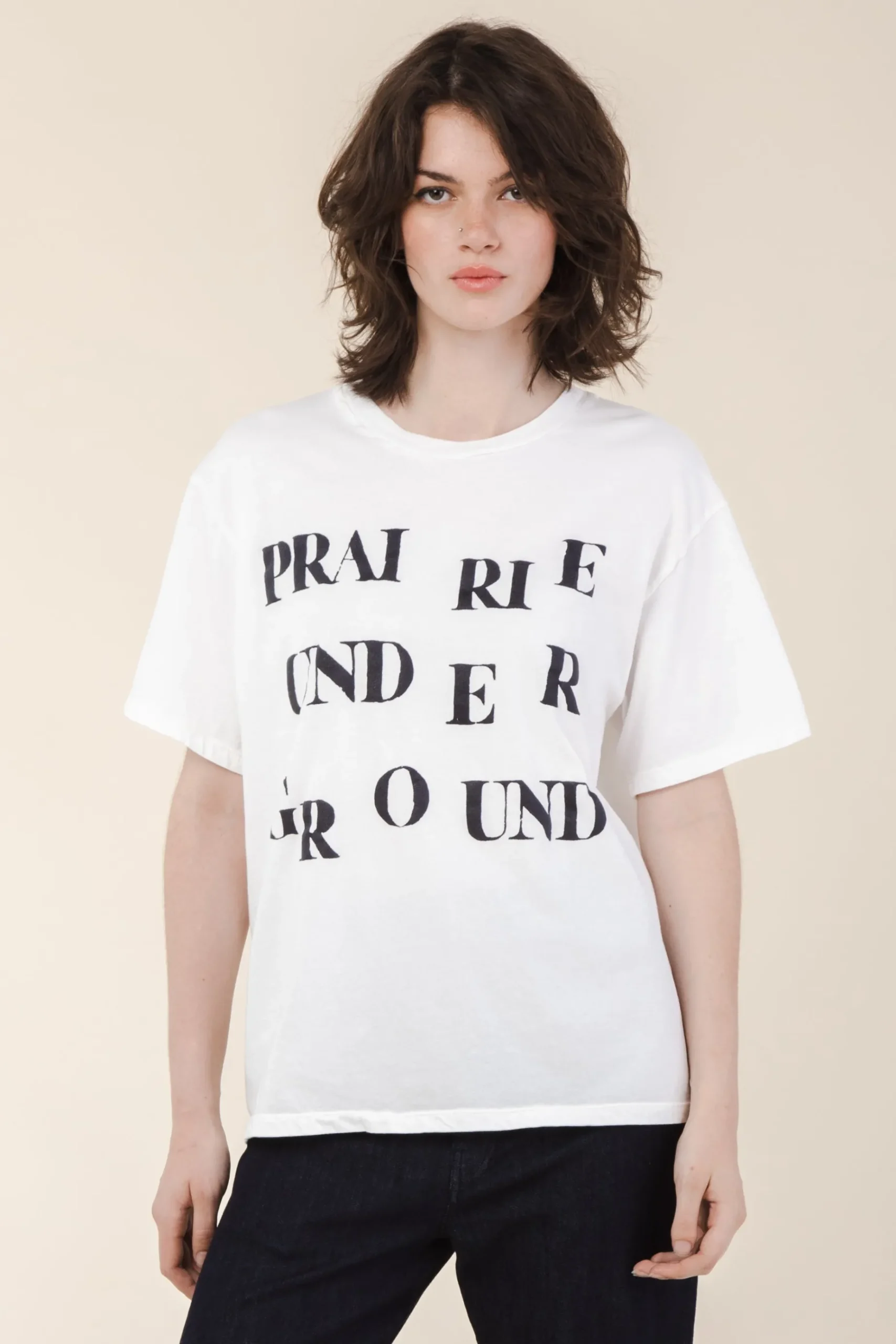 Logo Tee in White