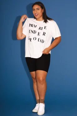 Logo Tee in White