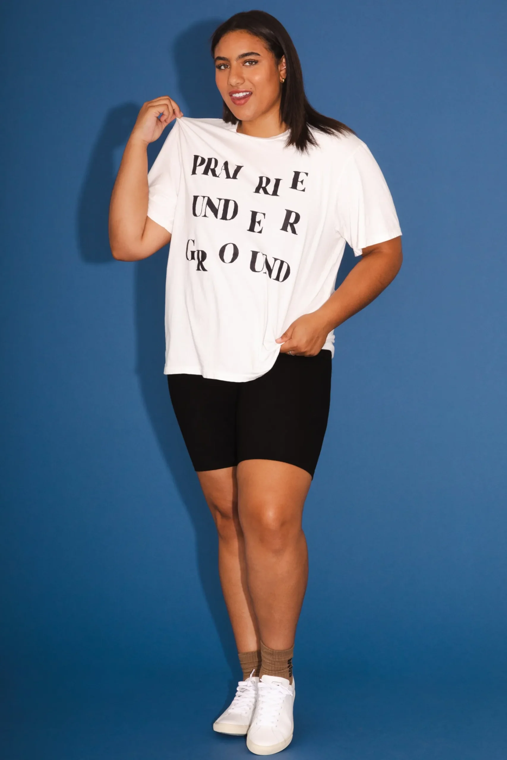 Logo Tee in White
