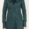Long Cloak Hoodie in Drab