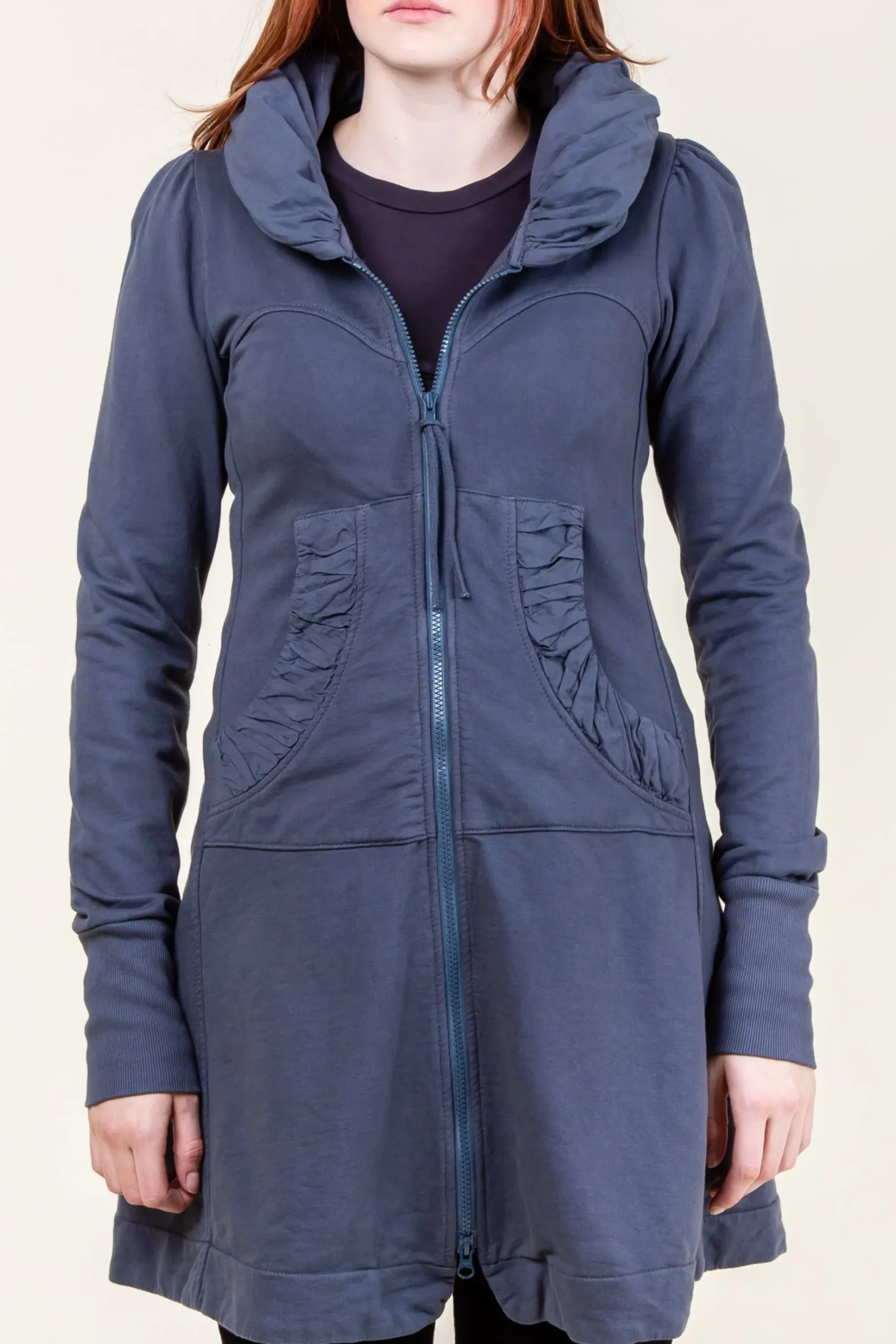 Long Cloak Hoodie in Tattoo