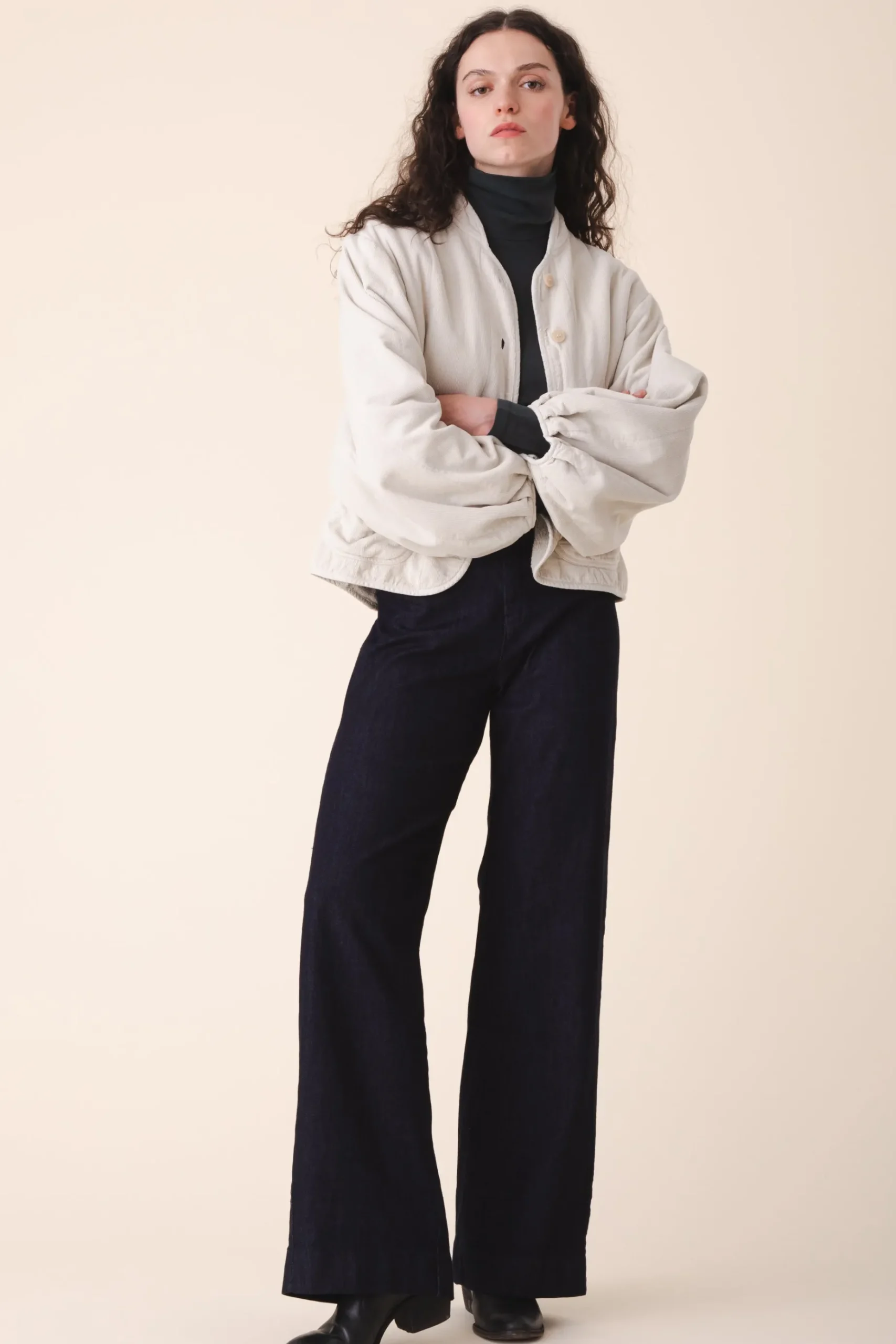Long Knack Pant in Denim