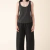 loose tank - organic cotton in dark green