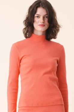 L/S Mockneck in Sea Shell
