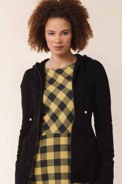 Mid Prairie Hoodie in Black