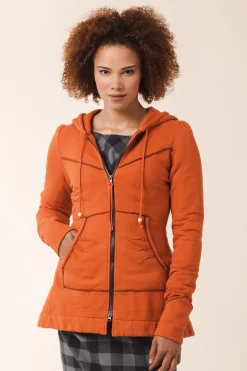 Mid Prairie Hoodie in Hot Sauce