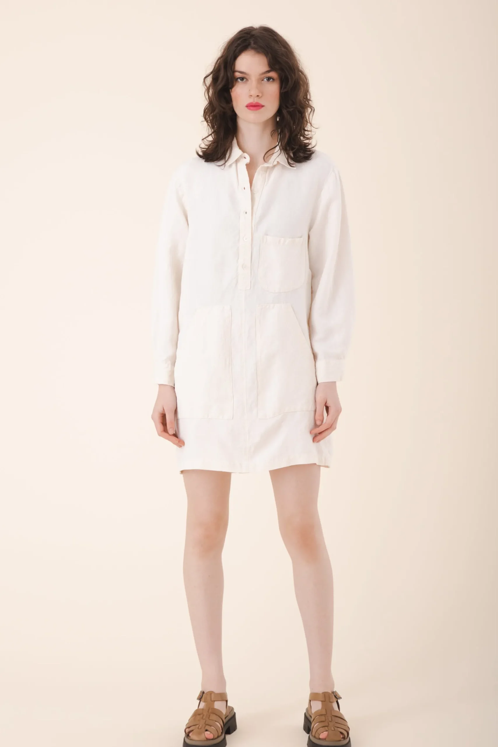 Nice Work Dress in White