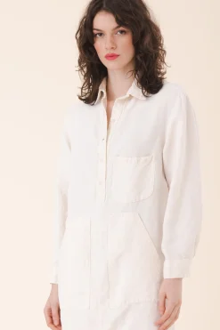Nice Work Dress in White