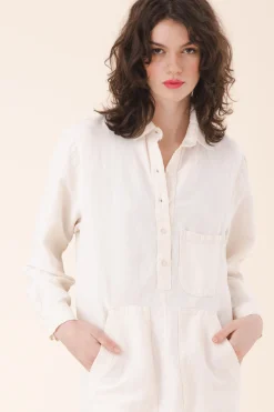 Nice Work Dress in White