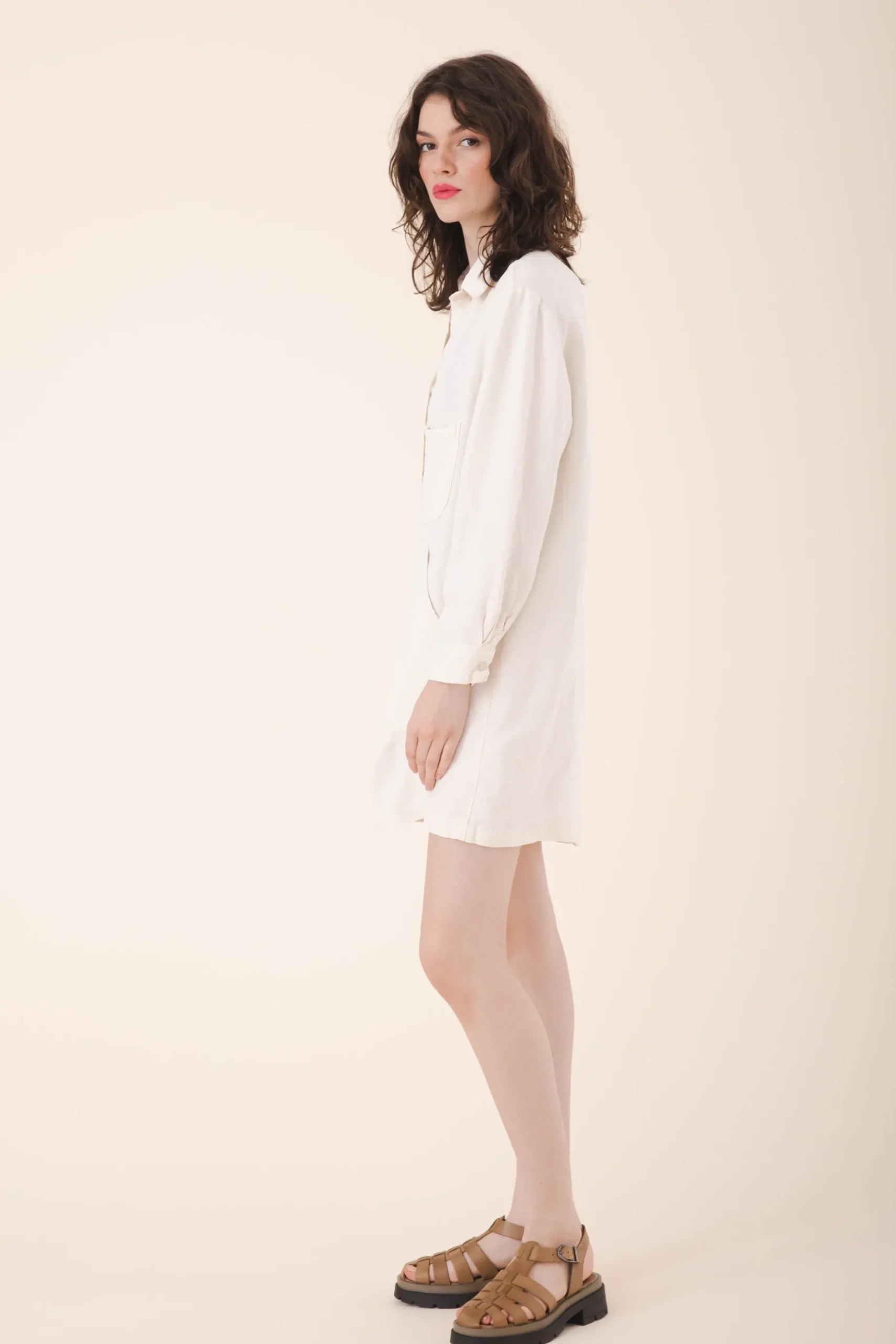 Nice Work Dress in White