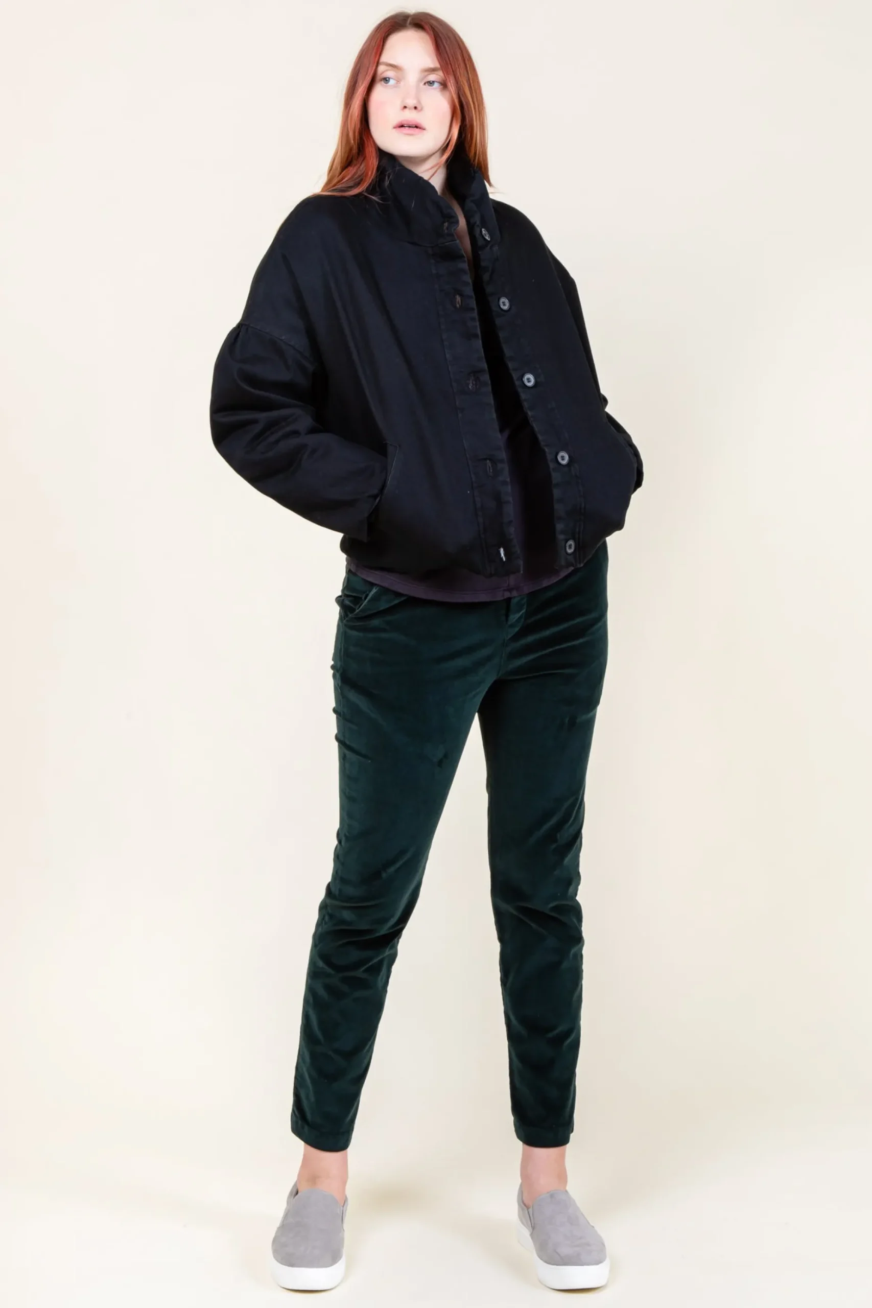 Nightliner Denim in Dark Olive Wash