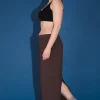 Organic Fleece Sweatskirt in Felt