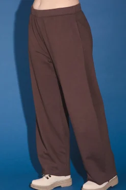 Organic Wide Leg Sweatpant in Felt - Reg & Tall