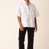 Oversized Work Shirt in Oyster