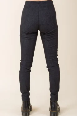 Parallel Zip in Denim
