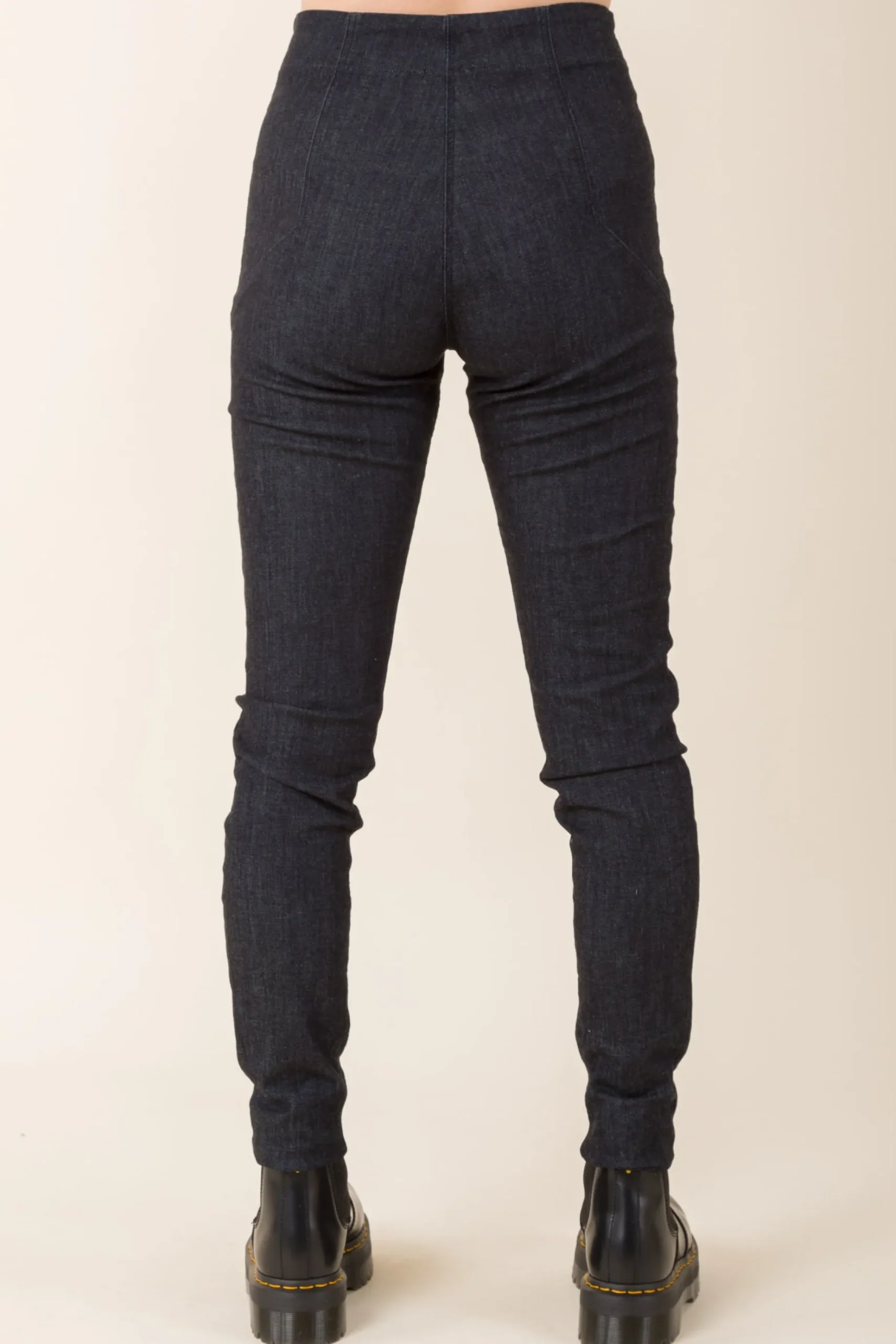 Parallel Zip in Denim