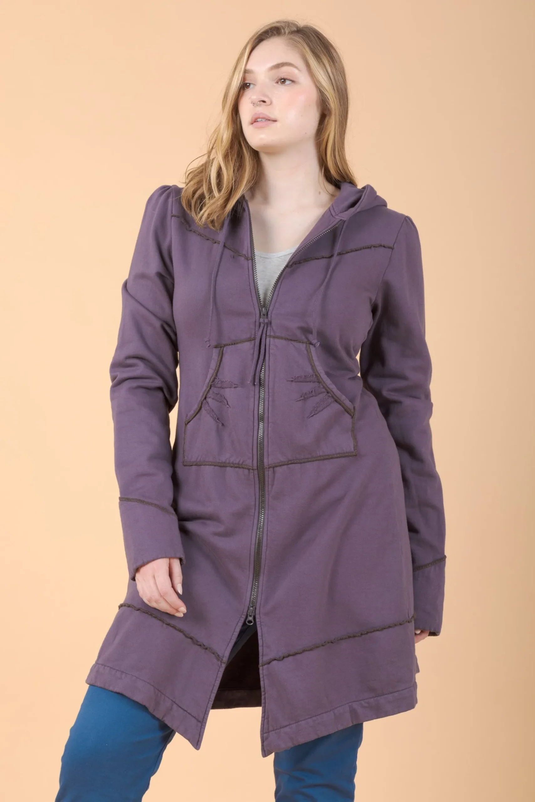 Prairie Hoodie in Bruise