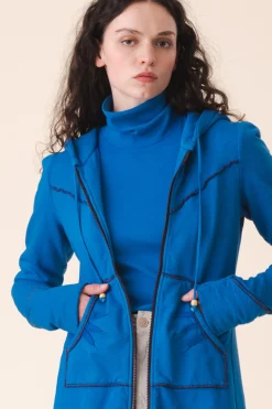 Prairie Hoodie in French Blue