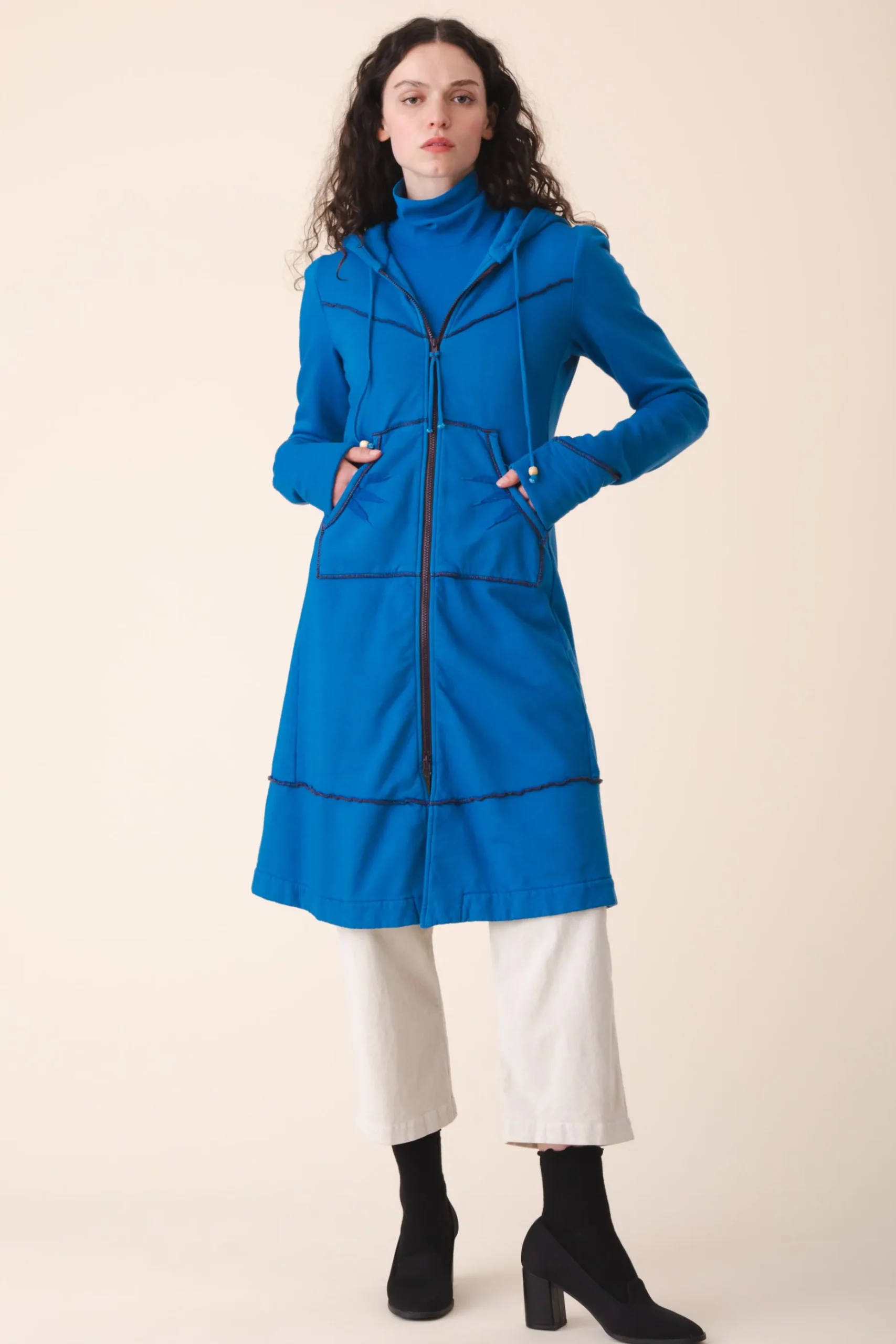 Prairie Hoodie in French Blue